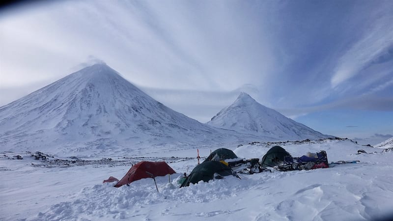 Kamchatka Part 3 – Waiting for a weather window at base camp