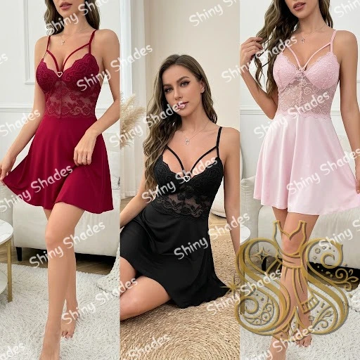 Heart Lace Babydoll