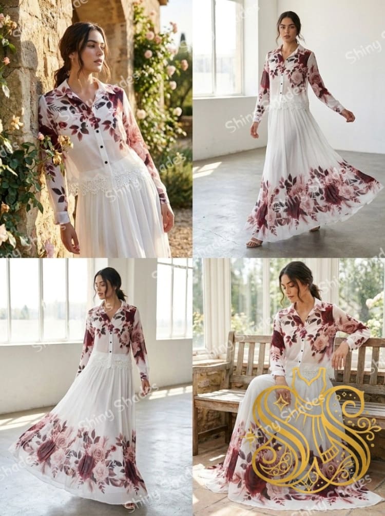 Rose Bloom Maxi — photo 2 | Shiny Shades