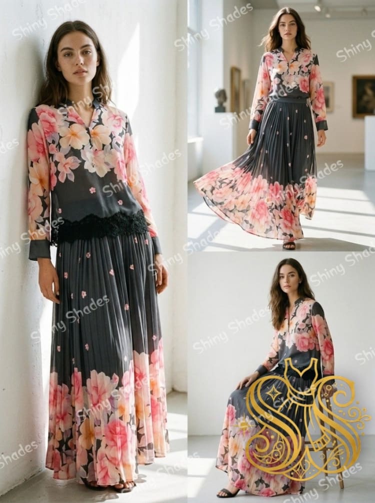 Rose Bloom Maxi — photo 4 | Shiny Shades
