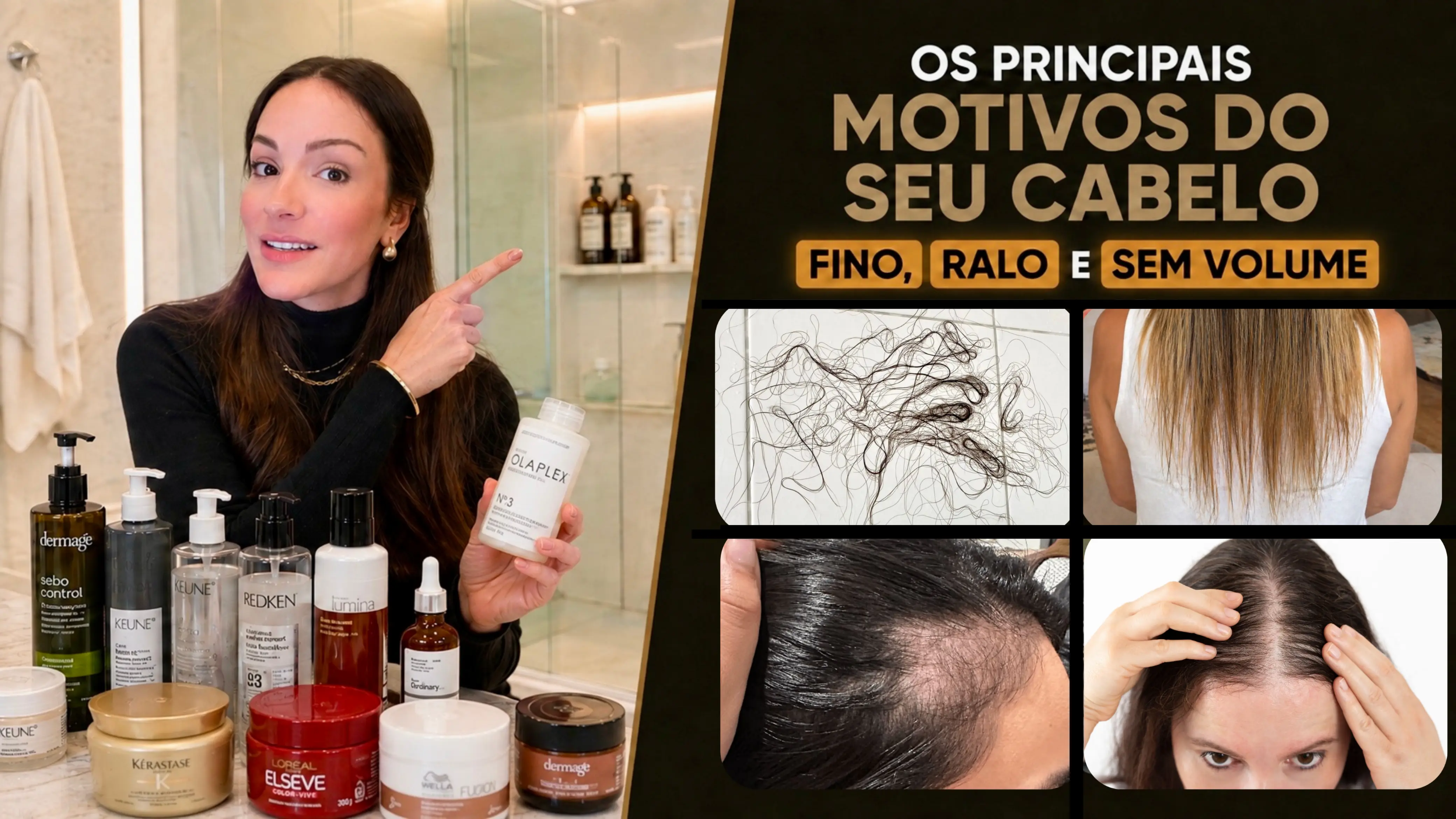 Aula gratuita ENCORPA - método para recuperar volume capilar