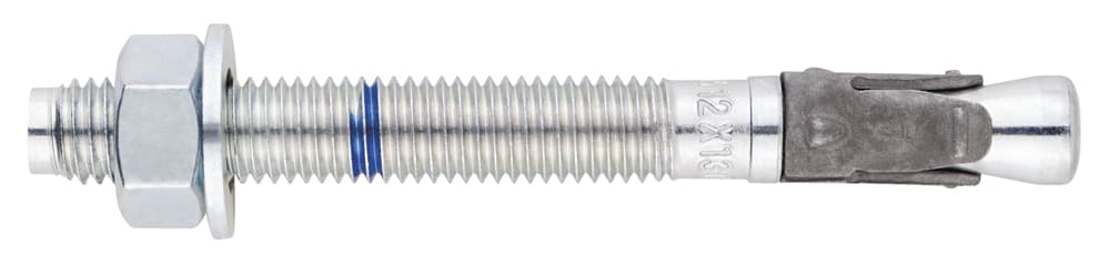 Ekspansjonsbolt MTP-X M12 x 80mm,ELZ/Sinkbelagt C3. A50