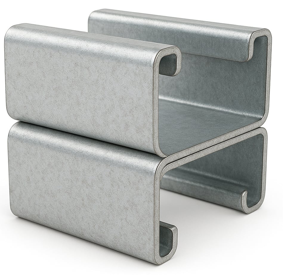 Skinne 41/21/2,00 D  L=2m  elforsinket