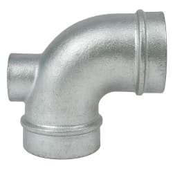 Bend med uttapping galvanisert