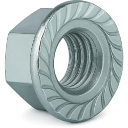 Toppmutter / flensmutter elforsinket