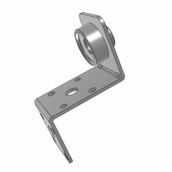 Z-jern ventilasjon m/demp 