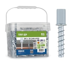 Betongskrue innv.gjenge TFF sprinkl. C1 bøtte