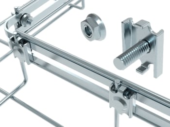 Festebrakett 2-delt rustfritt