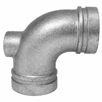 Bend med uttapping galvanisert