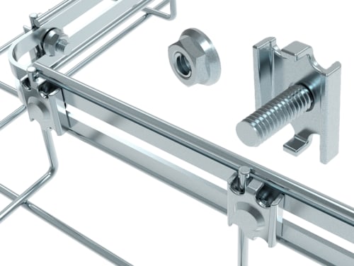 Festebrakett 2-delt elforsinket