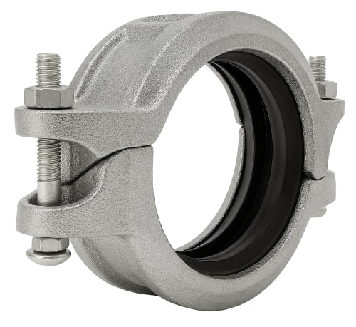 Kupling stiv galvanisert