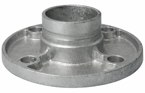 Flens med rille – PN16 galvanisert