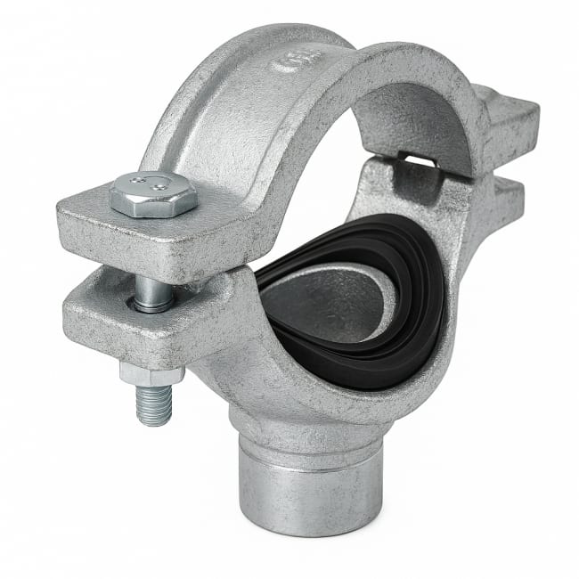 Anboringsklammer rille galvanisert