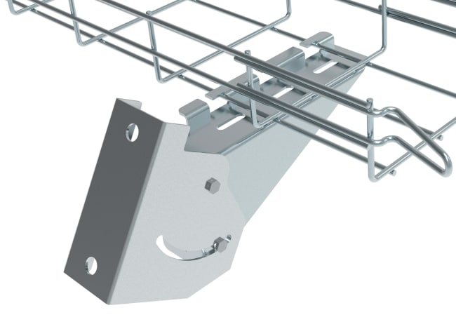 Veggfeste justerbart rustfritt