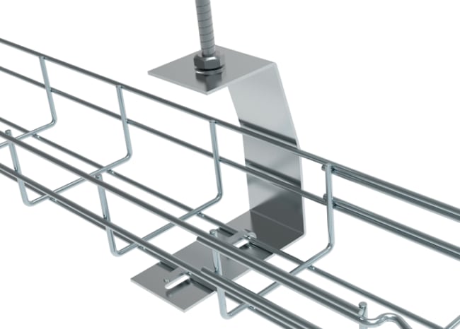 Overhengbrakett tak rustfritt