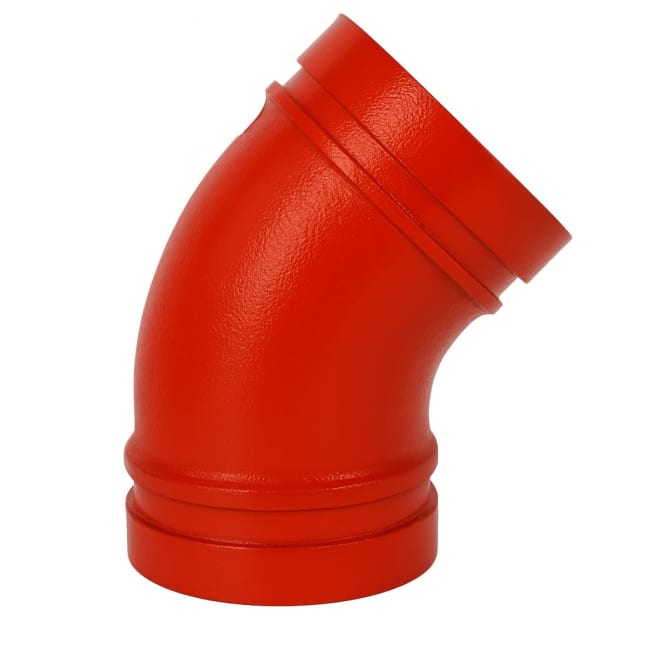 Bend 45° Short radius 60,3-76,1mm