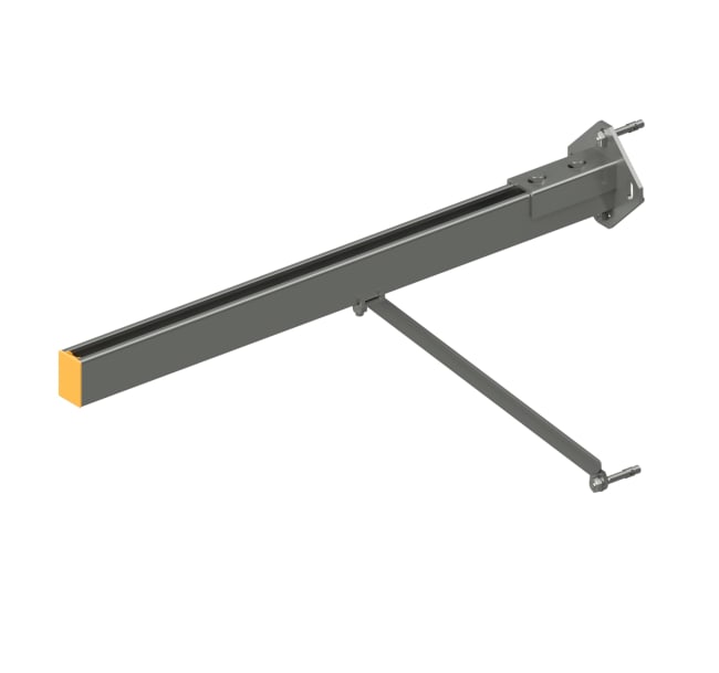 Veggkonsoll-41A4m/støtte 700mm 0-1,9kN