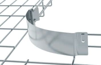 Hjørneplate kabelbeskyttelse rustfritt