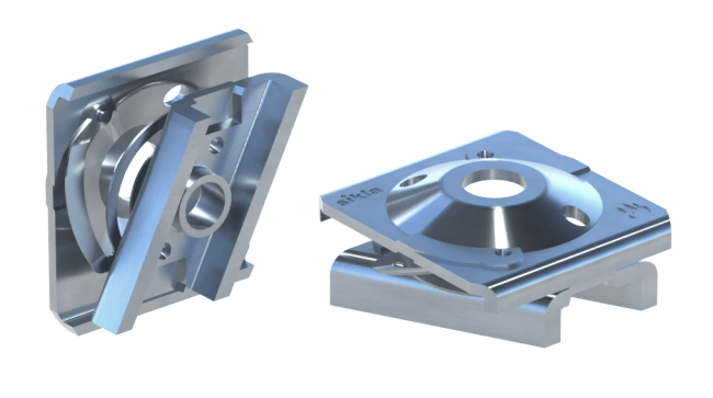 Klikkfeste med låseplate 41 elforsinket