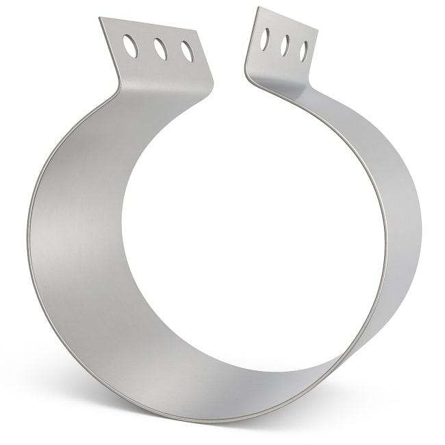 Bunnledningsklammer syrefast