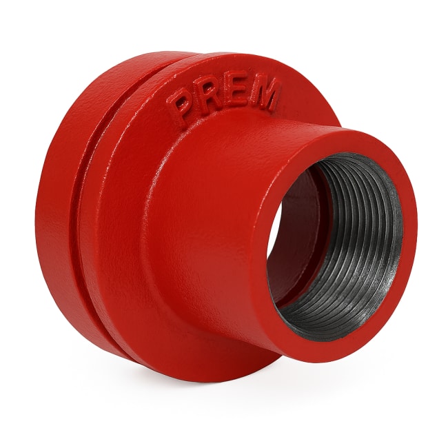 Reduksjonsadapter, rille / gjenge malt