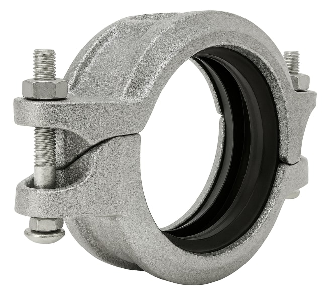 Kupling stiv galvanisert