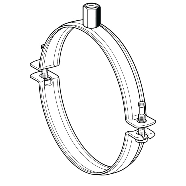 Ventilasjonsklammer PLU 2G-N