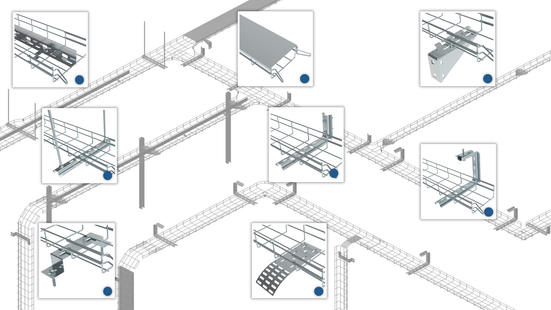 Gitterbane – deler og tilbehør