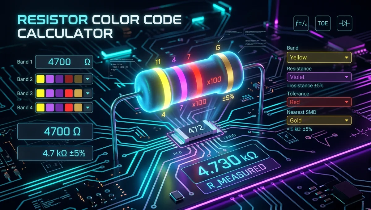 Resistor Color Code Calculator