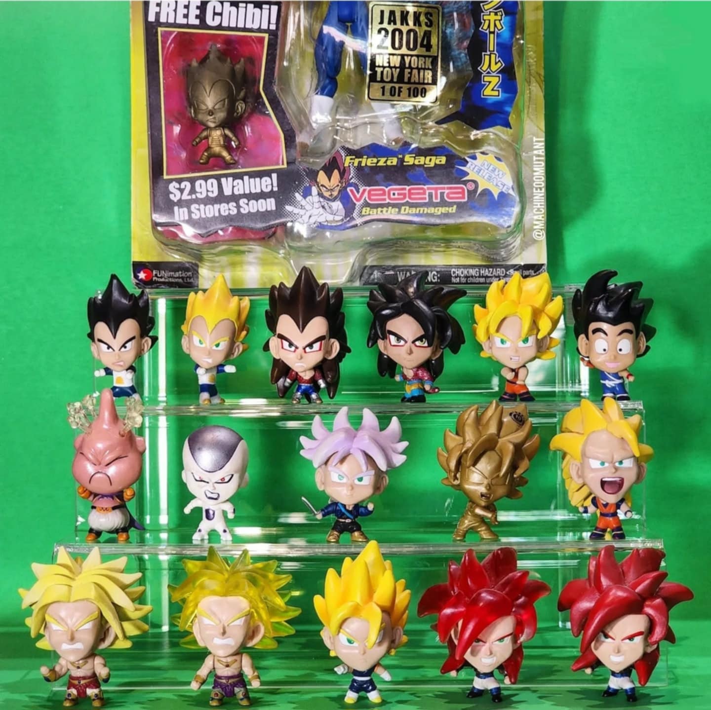 Jakks Pacific Dragonball,Z,GT Chibis Checklist | DragonBall