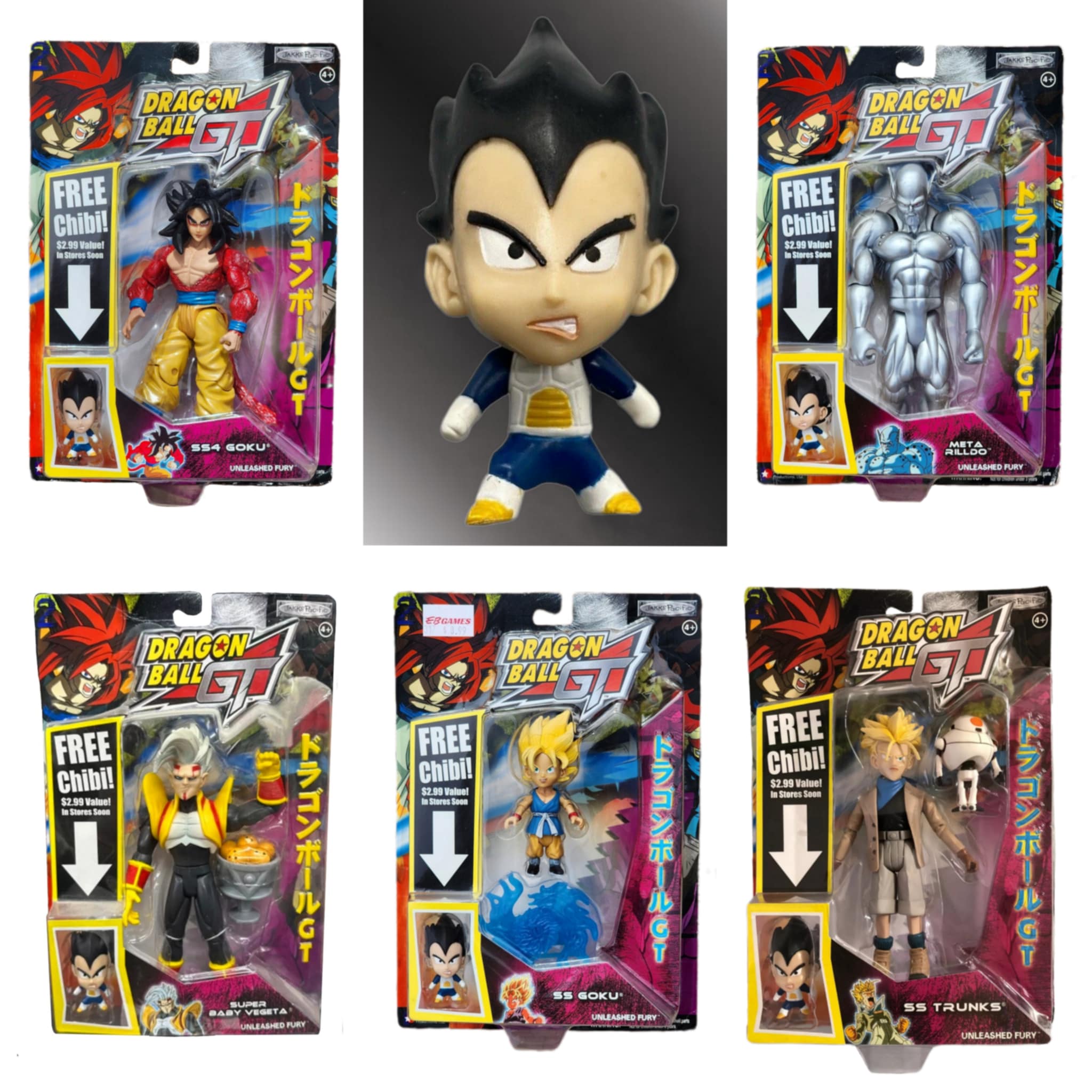 Jakks Pacific Dragonball,Z,GT Chibis Checklist | DragonBall