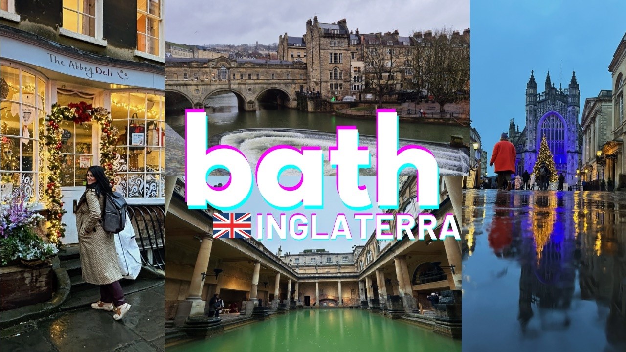 INGLATERRA | um dia em Bath pelas termas romanas e arquitetura georgiana