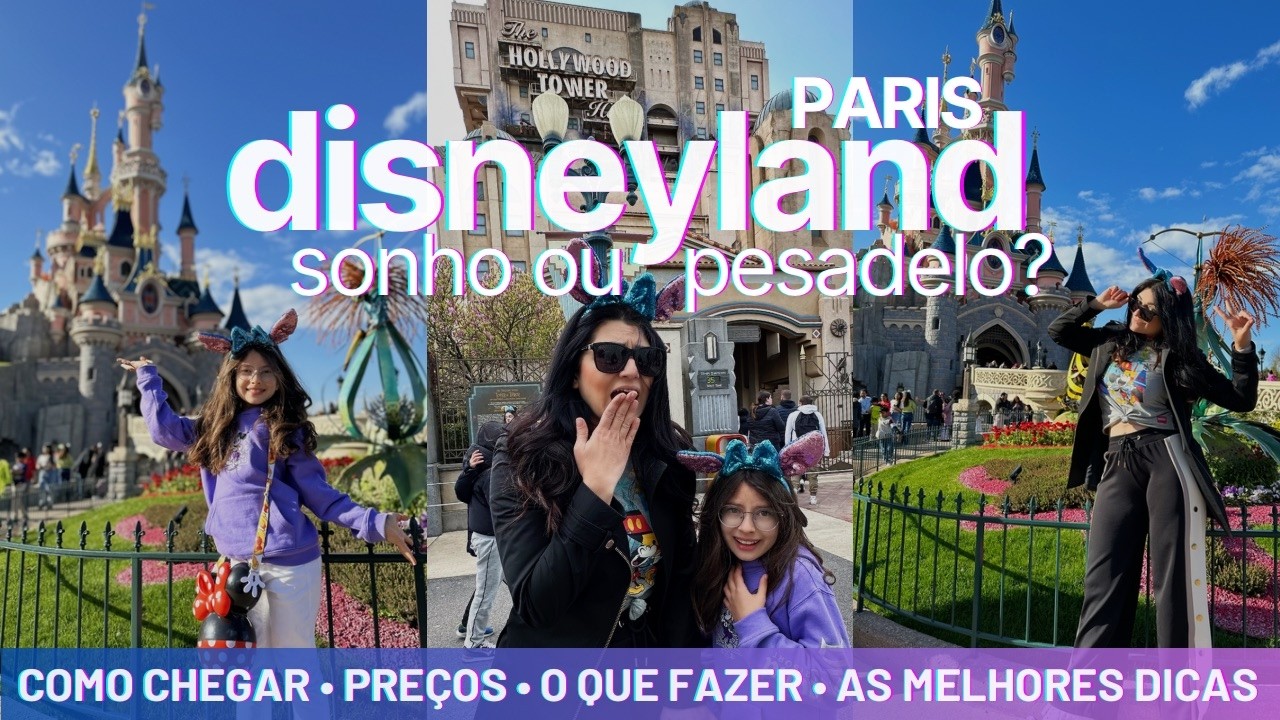 FRANÇA | Disney de Paris em família com criança e avós