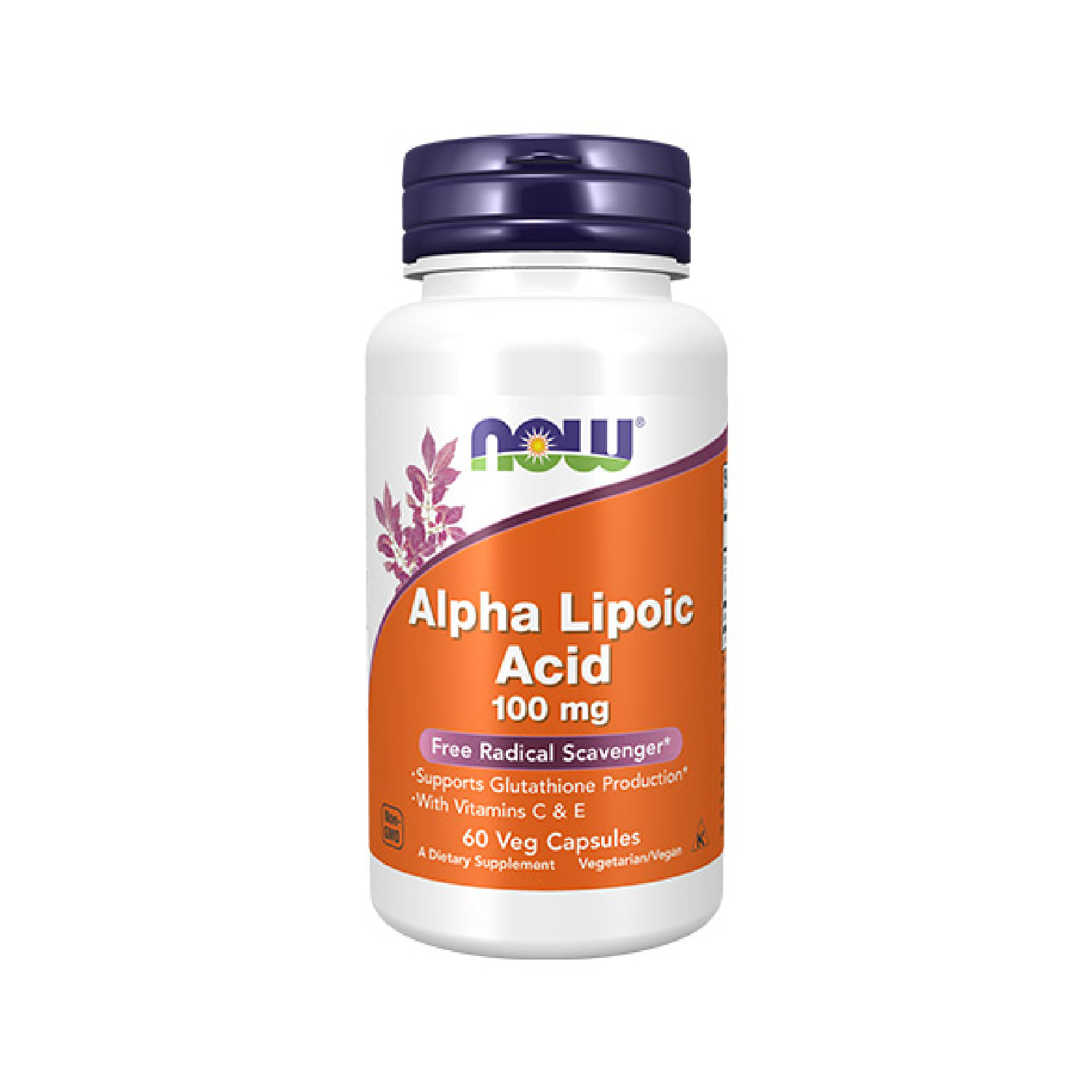 NOW Alpha Lipoic Acid капсули 60