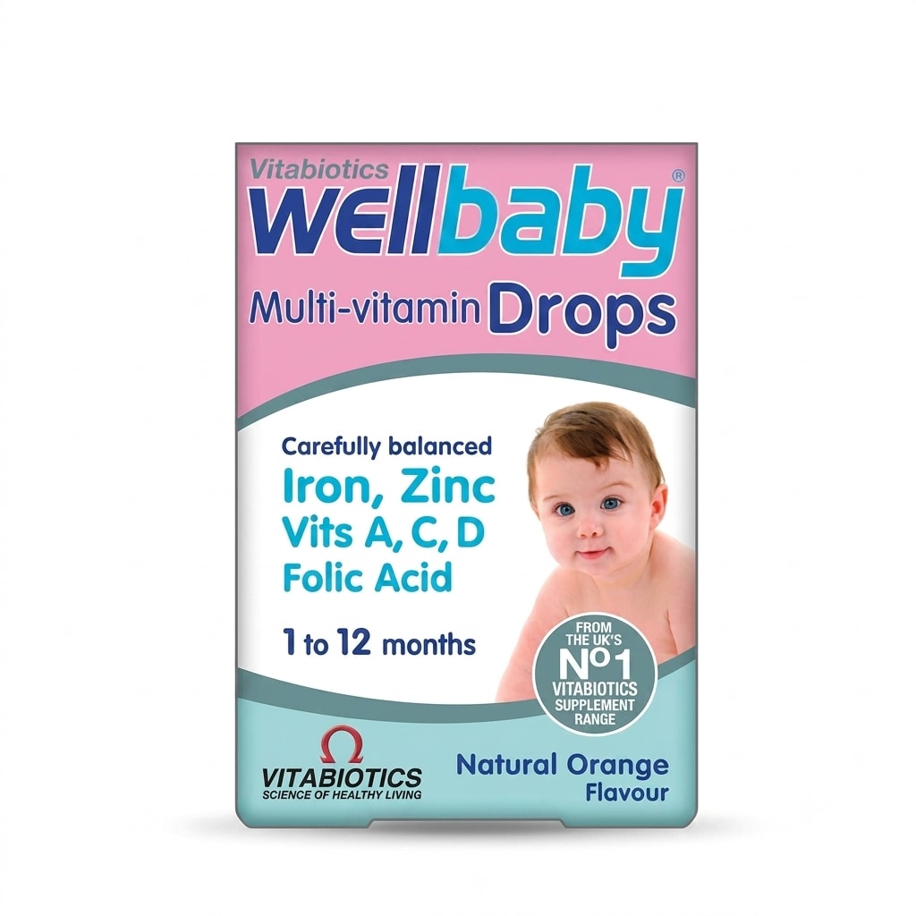 Wellbaby мултивитамински раствор 30 мл