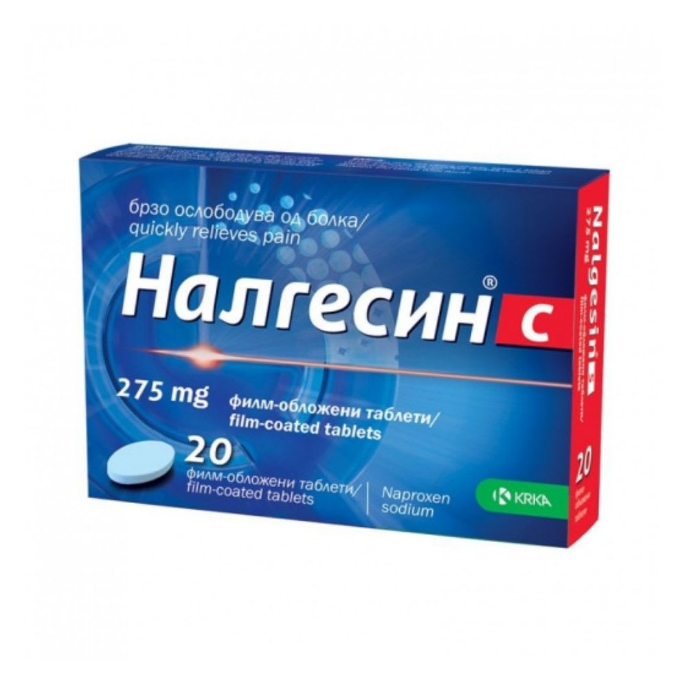 Налгесин S таблети 20