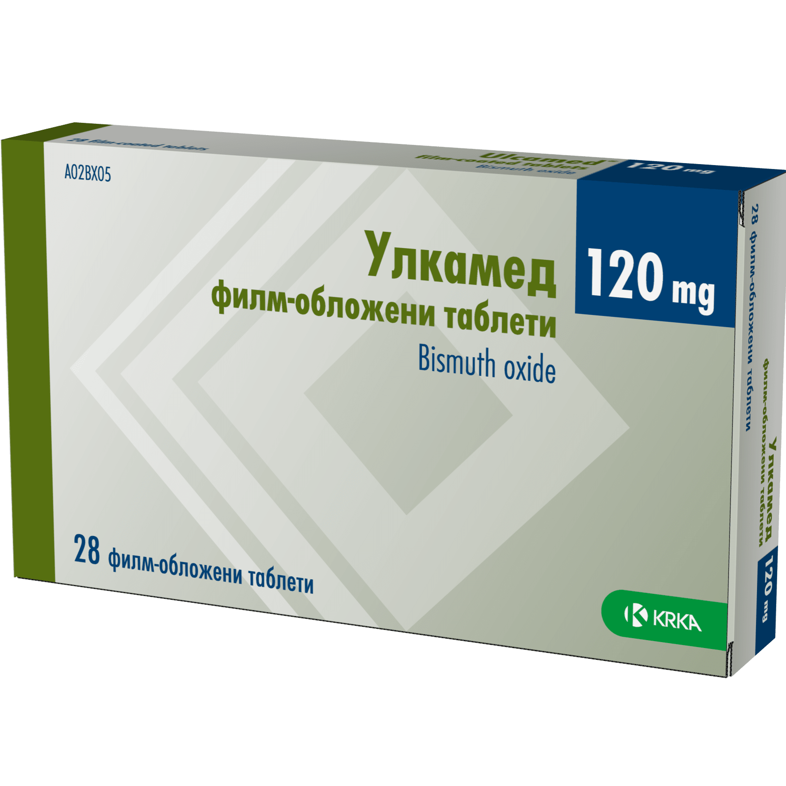 Улкамед таблети 28 х 120 мг
