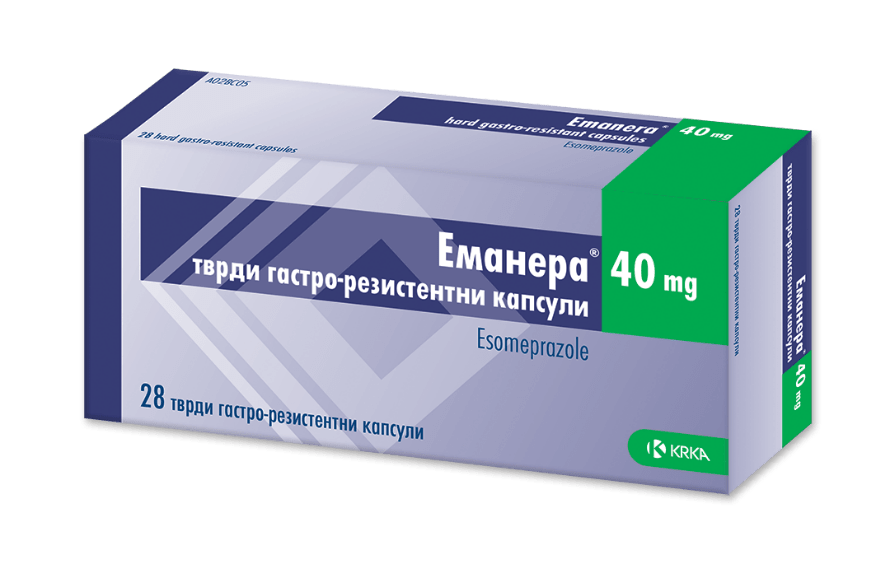 Еманера капсули 28 х 40 мг
