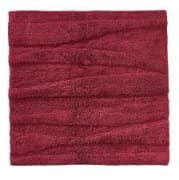 Badematte Maroon Red Flow  65x65