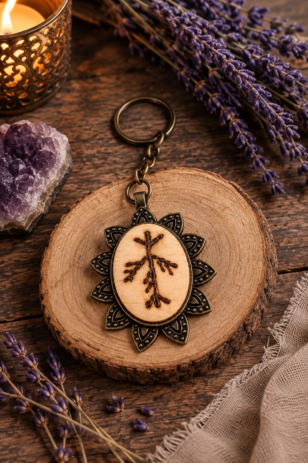 KİŞİYE ÖZEL RUNE TASARIM ANAHTARLIK