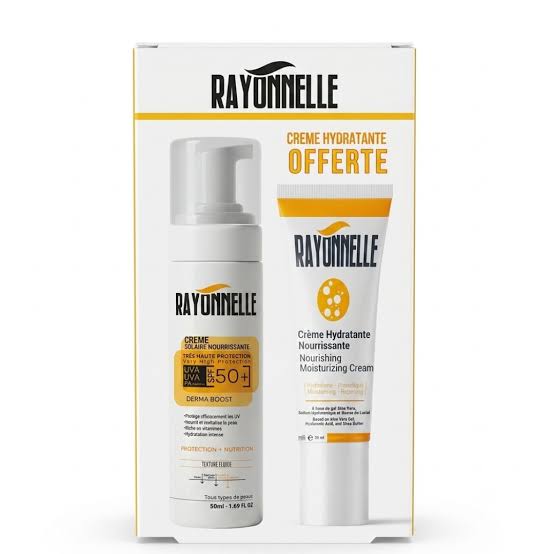 RAYONNELLE PACK ECRAN SOLAIRE + CREME HYDRATANTE