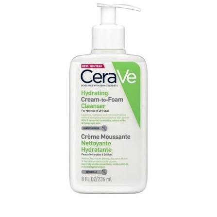 CeraVe Crème Moussante Nettoyante 236ml