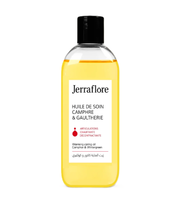 JERRAFLORE Huile Soin Camphre & Gaultherie 100 ML