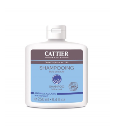 CATTIER - Shampooing Bois de saule Anti-pellicullaire 250ml