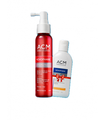 ACM NOVOPHANE - Lotion anti-chute - 100 ml + Shampooing Energisant 200ml Offert