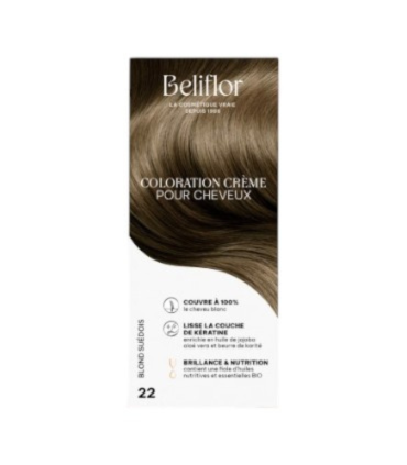 BELIFLOR - COLORATION N° 22 BLOND SUEDOIS 135 ML