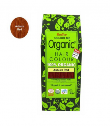 RADICO - COLORATION BIO VÉGÉTALE AUBRUN RED 100 GR