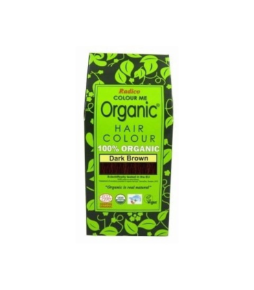 RADICO - COLORATION BIO VÉGÉTALE DARK BROWN 100 G