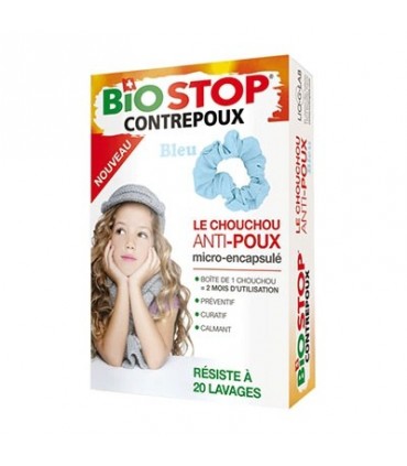 BIOSTOP - CHOUCHOU BLEU ANTI POUX