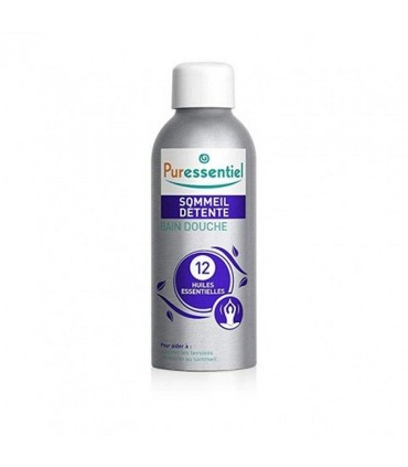 PURESSENTIEL SOMMEIL DÉTENTE BAIN DOUCHE 12 HUILES ESSENTIELLES 100ML